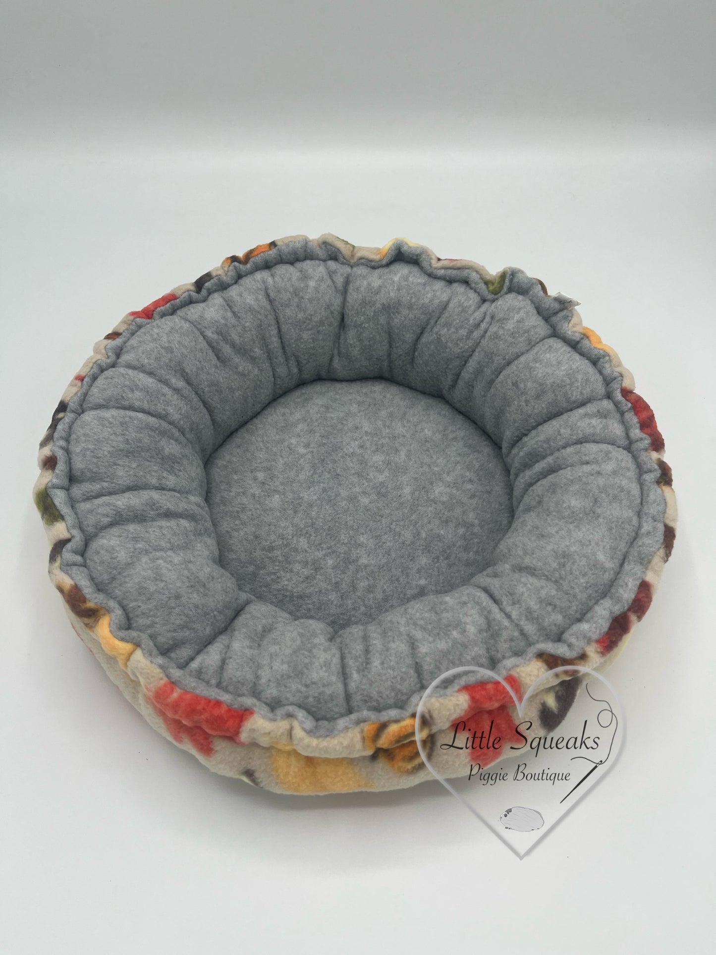 Squishy Donut Bed for Guinea Pigs - Autumn Spice