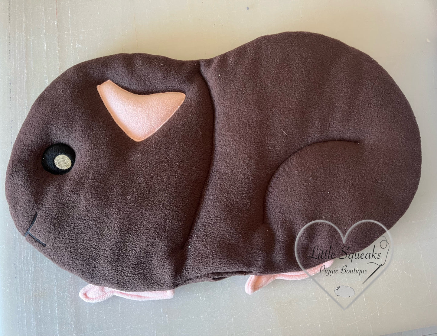Piggie Pad - waterproof lap pad/ pee pad for guinea pigs (Brown)