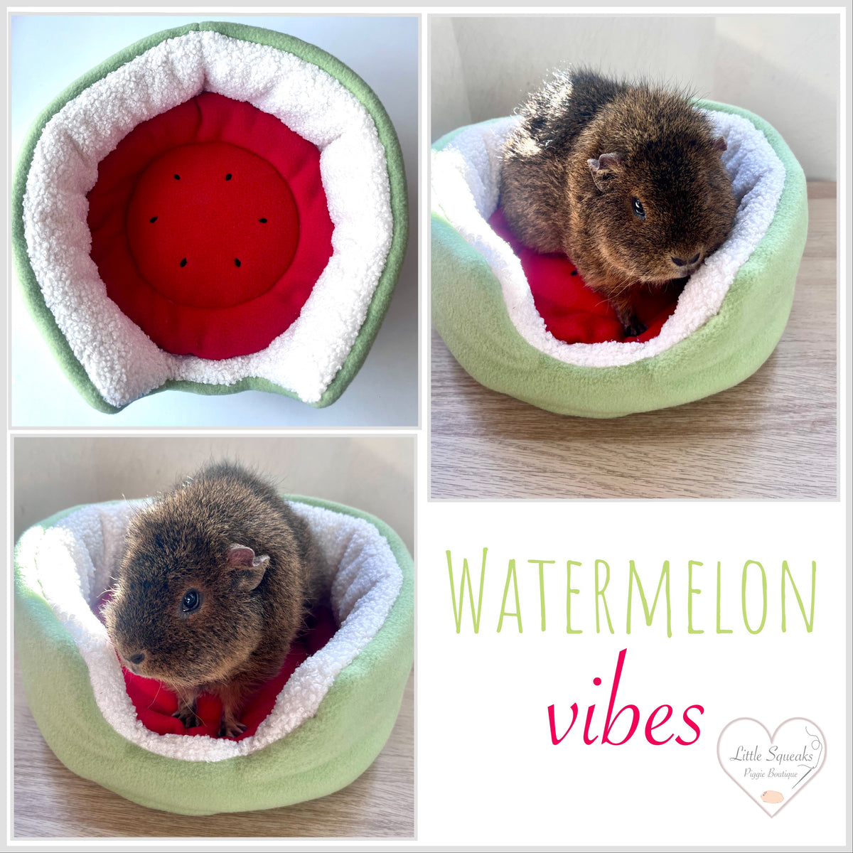 Watermelon Cuddle Cup - Guinea Pig Bed/Hide