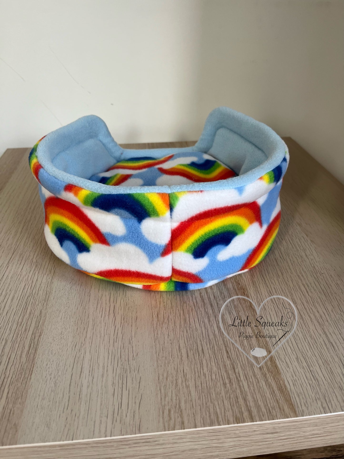 Rainbow Cuddle Cup - Guinea Pig Bed/Hide