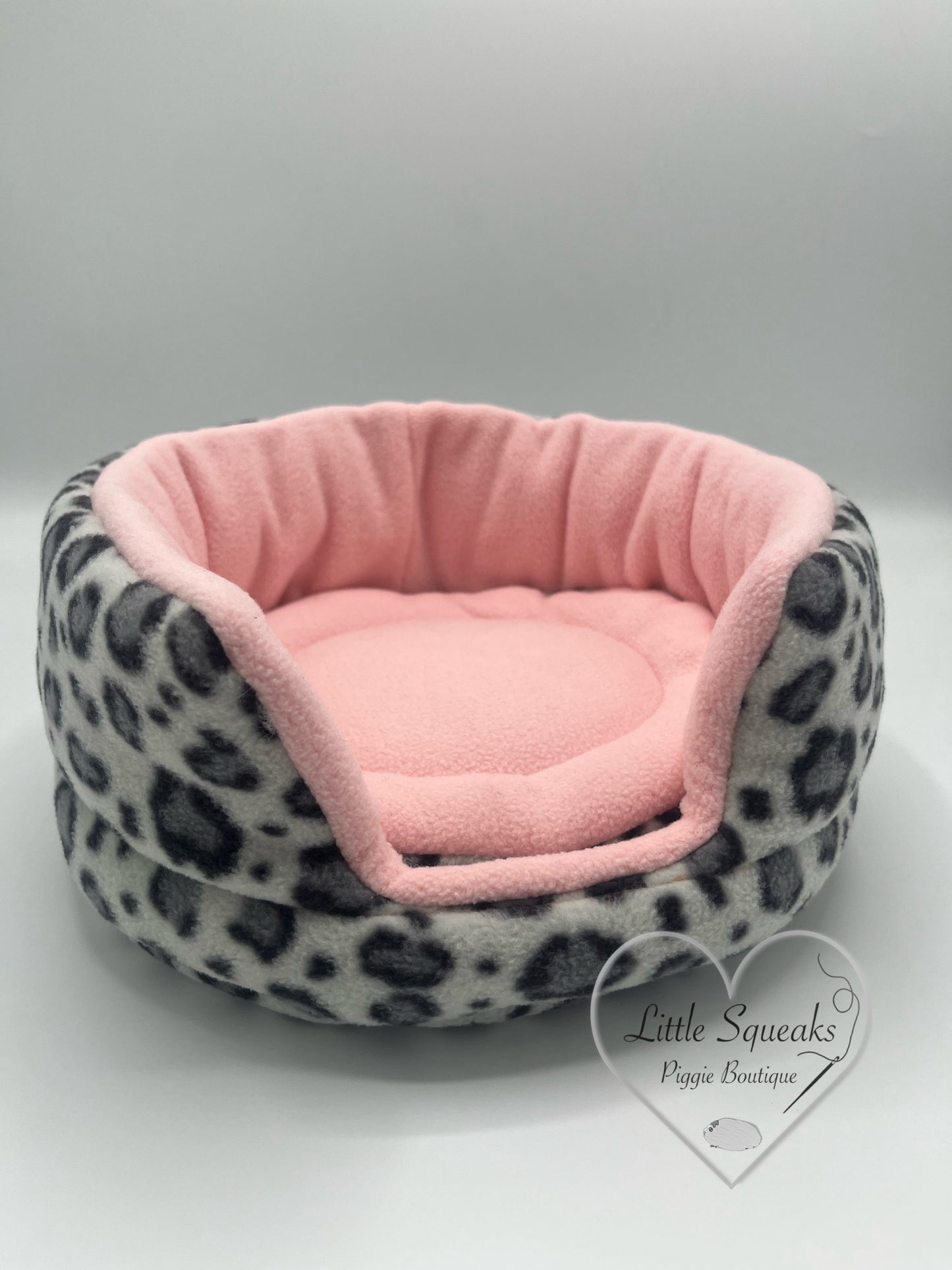 Snow Leopard Cuddle Cup - Guinea Pig Bed/Hide