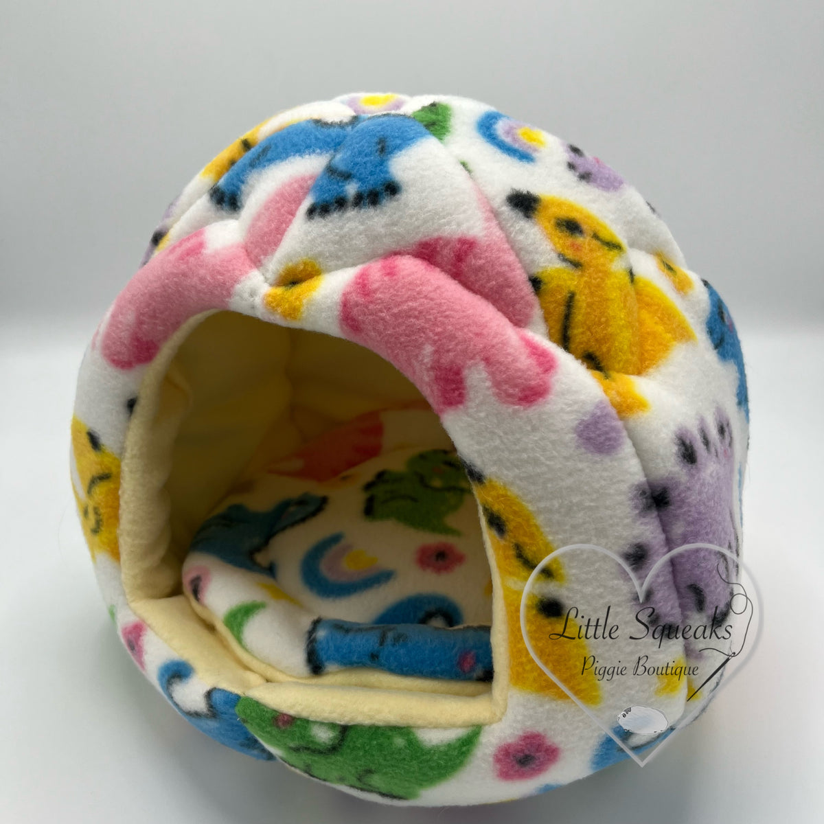 Cracked Dino Egg Cosy Pod - Guinea Pig Bed/Hide (Dinosaur Collection)