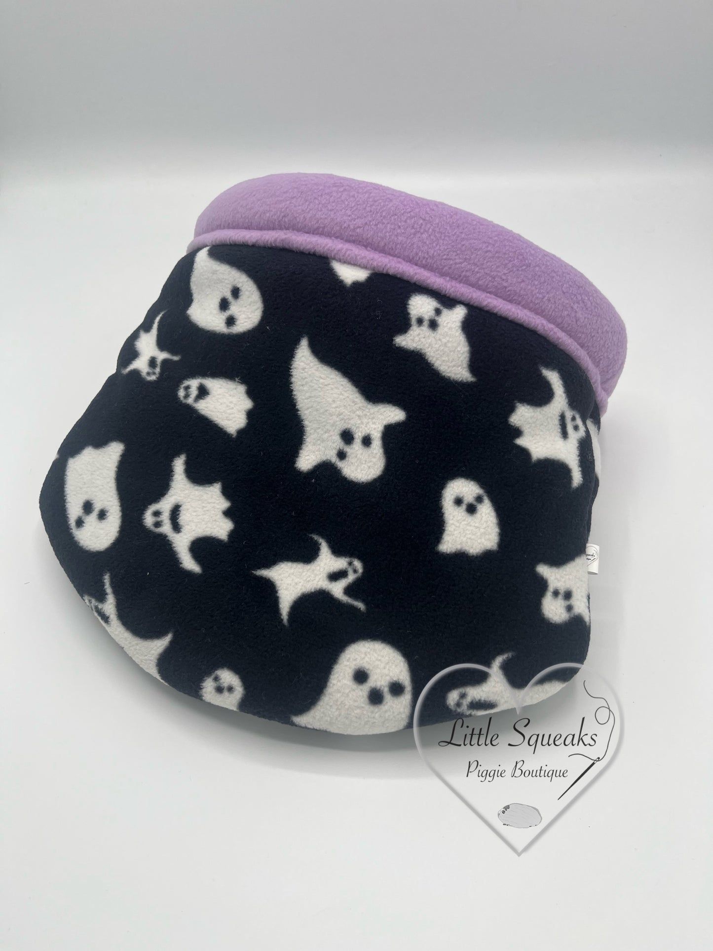 Spooky Ghosts Stay Open Snuggle Sack - Guinea Pig Bed/Hide