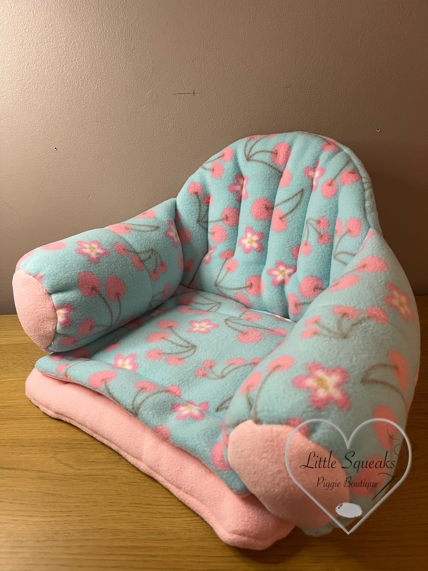 Cherry Blossom Squishy Sofa for Guinea Pigs