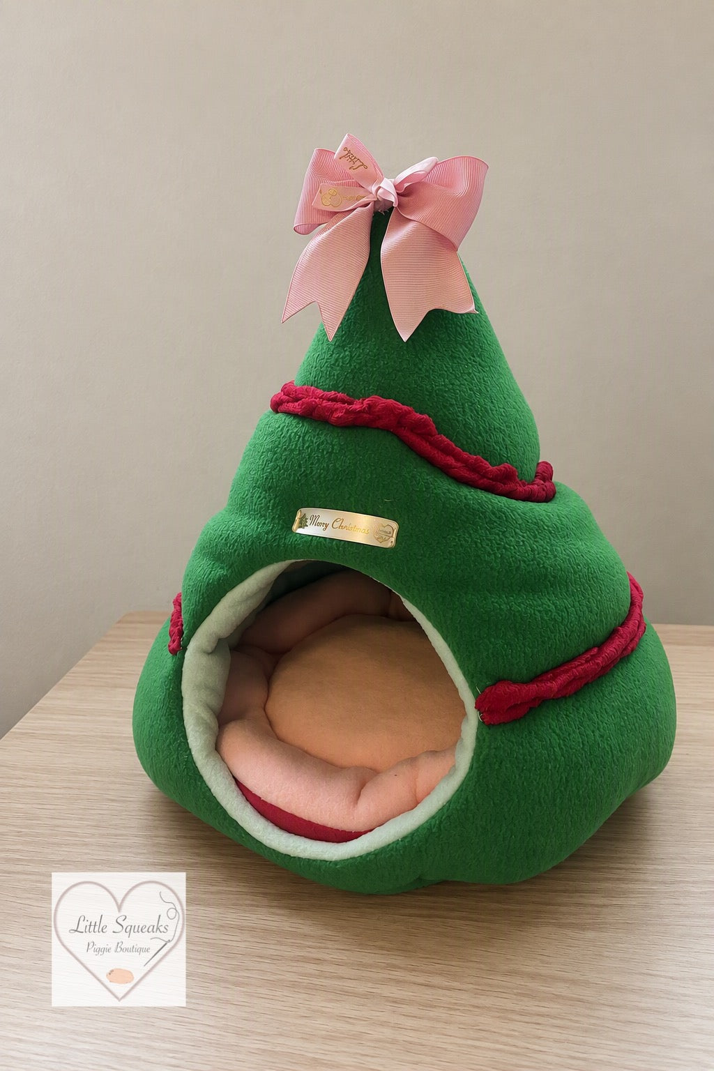Christmas Tree - Christmas Guinea Pig Bed/Hide