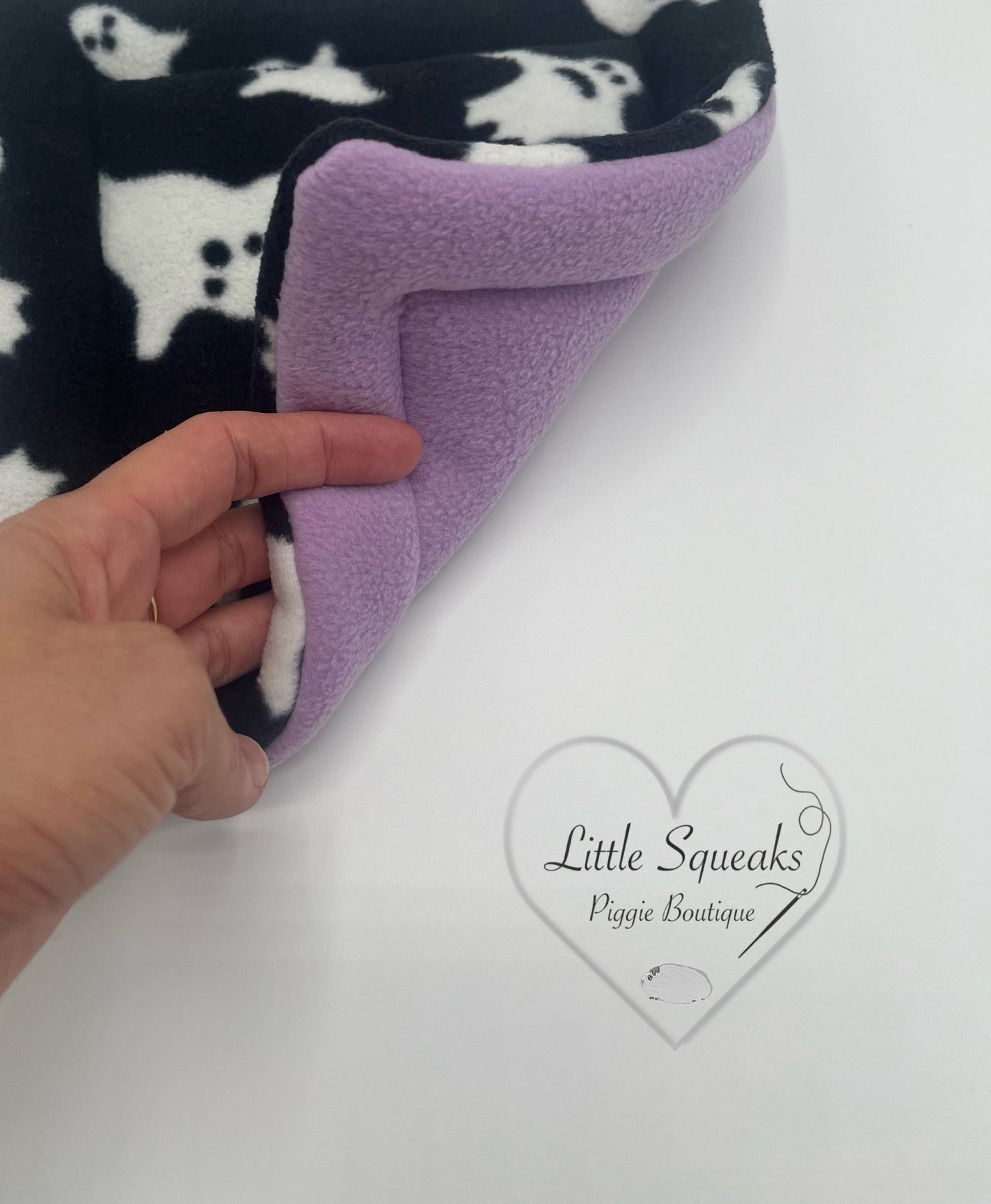 Square Pee Pad - for Cuddle Cube (Spooky Ghosts)