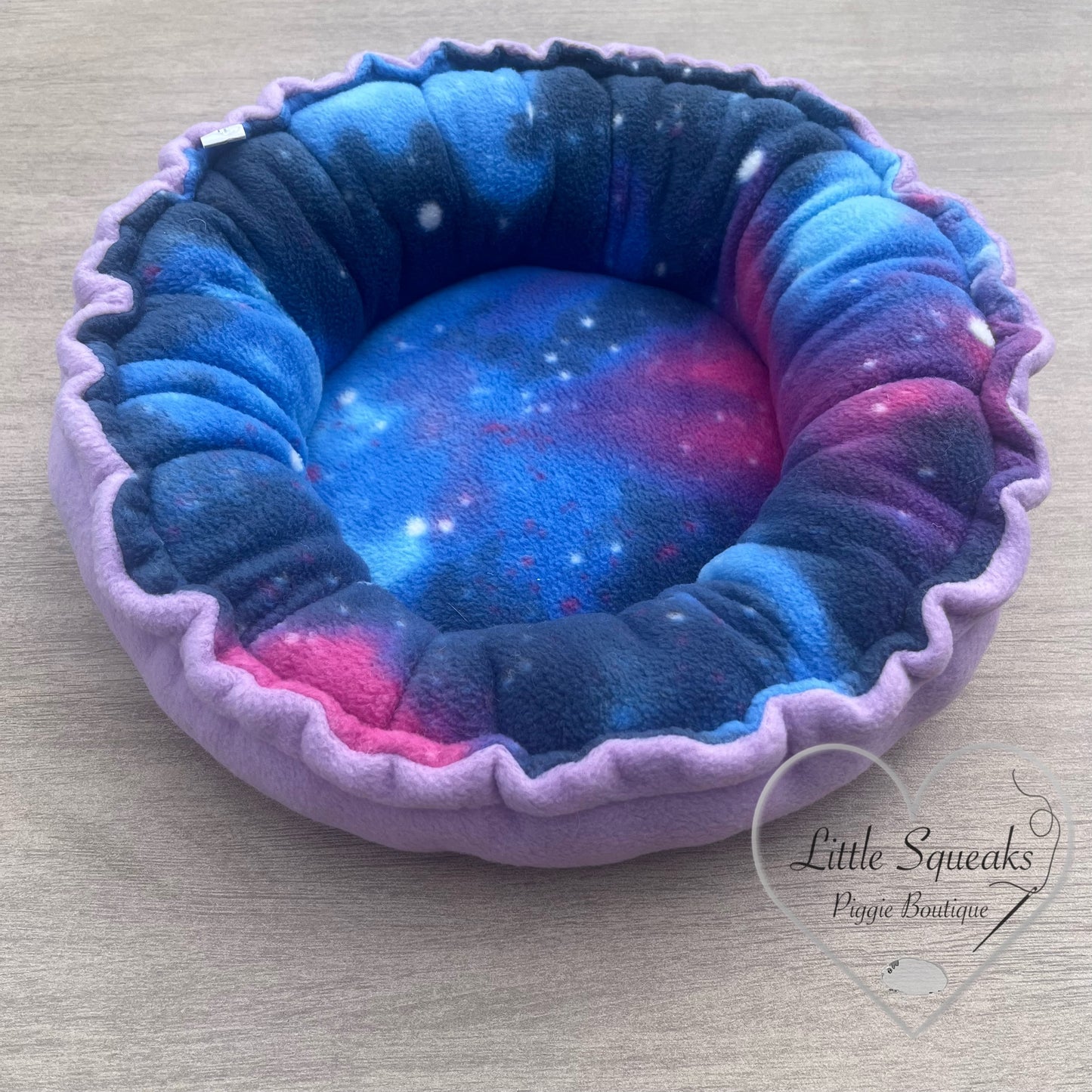 Squishy Donut Bed for Guinea Pigs - Galaxy