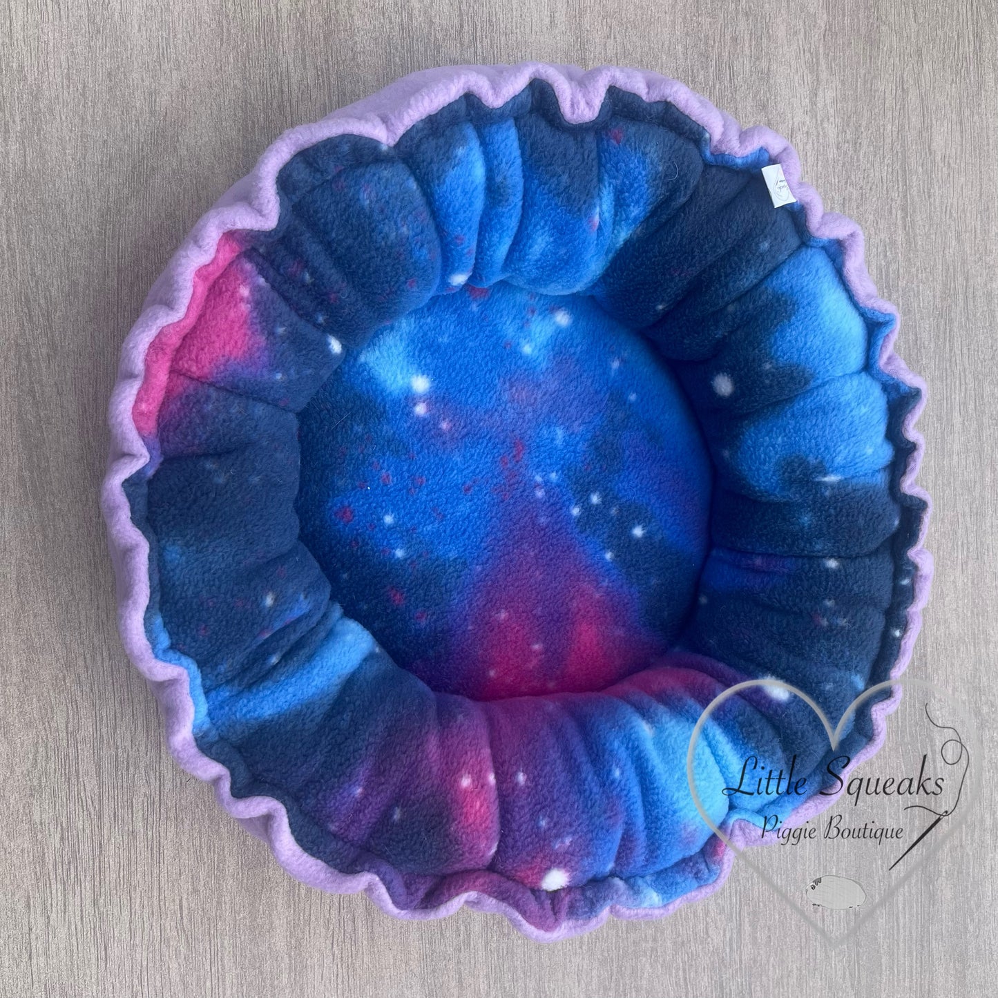 Squishy Donut Bed for Guinea Pigs - Galaxy