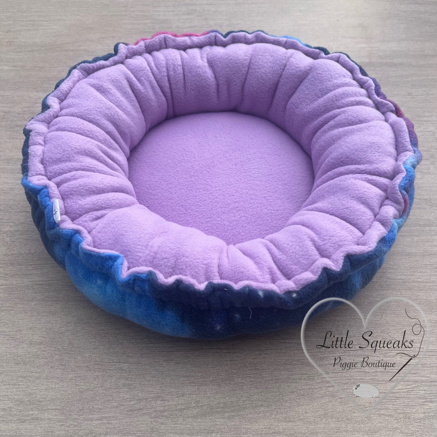 Squishy Donut Bed for Guinea Pigs - Galaxy