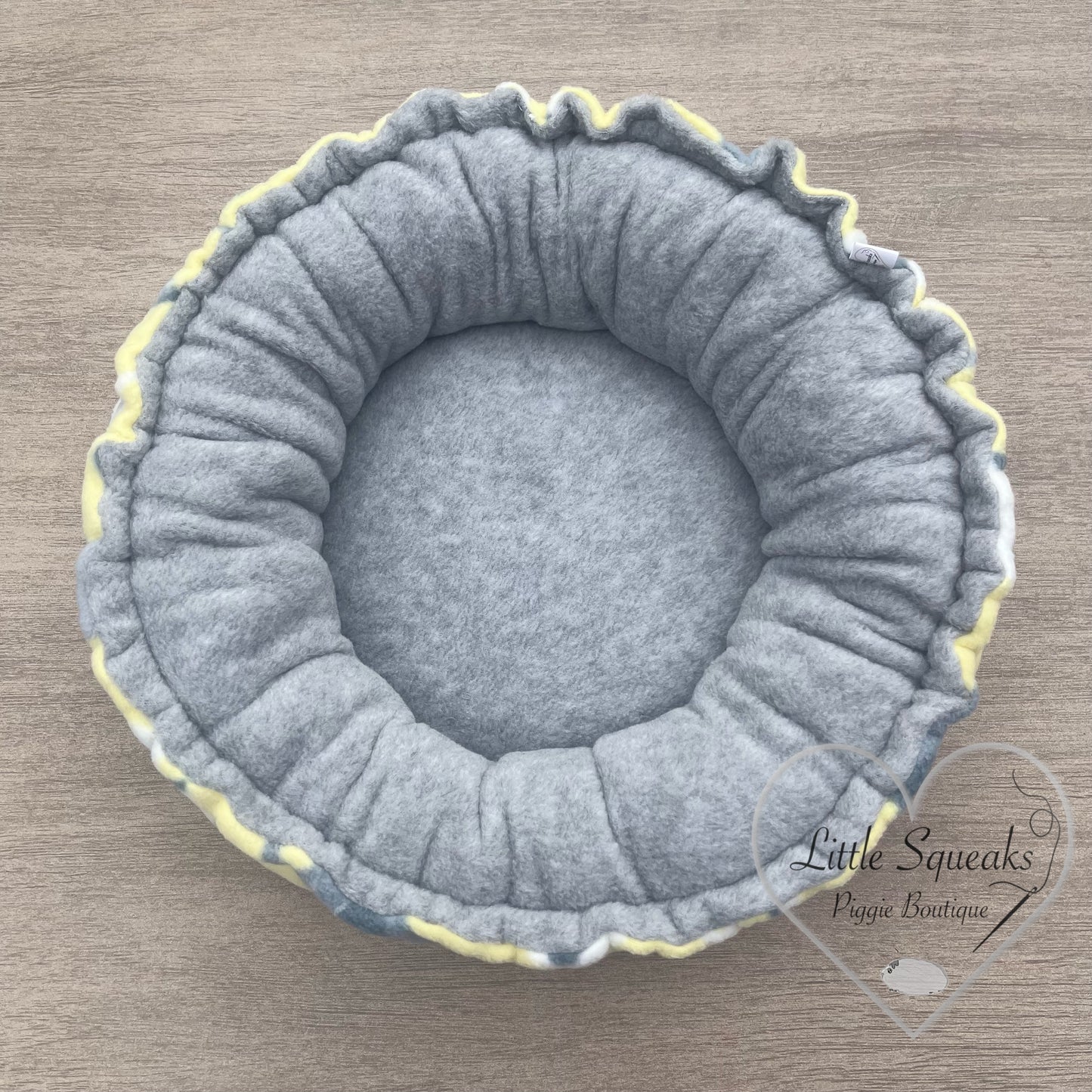 Squishy Donut Bed for Guinea Pigs - Elephants