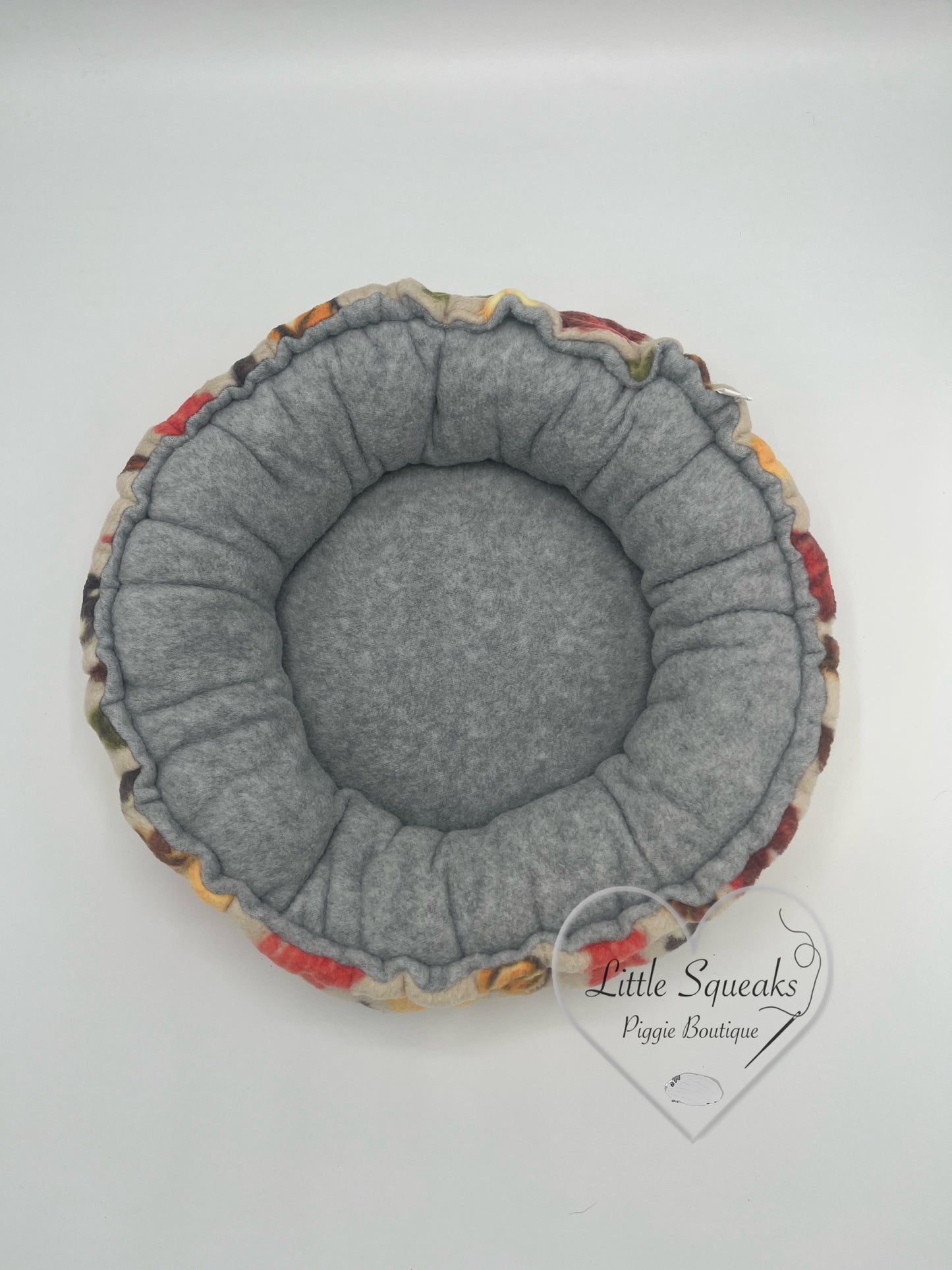 Squishy Donut Bed for Guinea Pigs - Autumn Spice