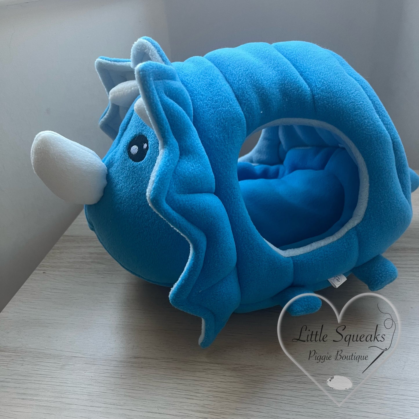 Triceratops - Blue (Dinosaur Collection) - Guinea Pig Bed/Hide