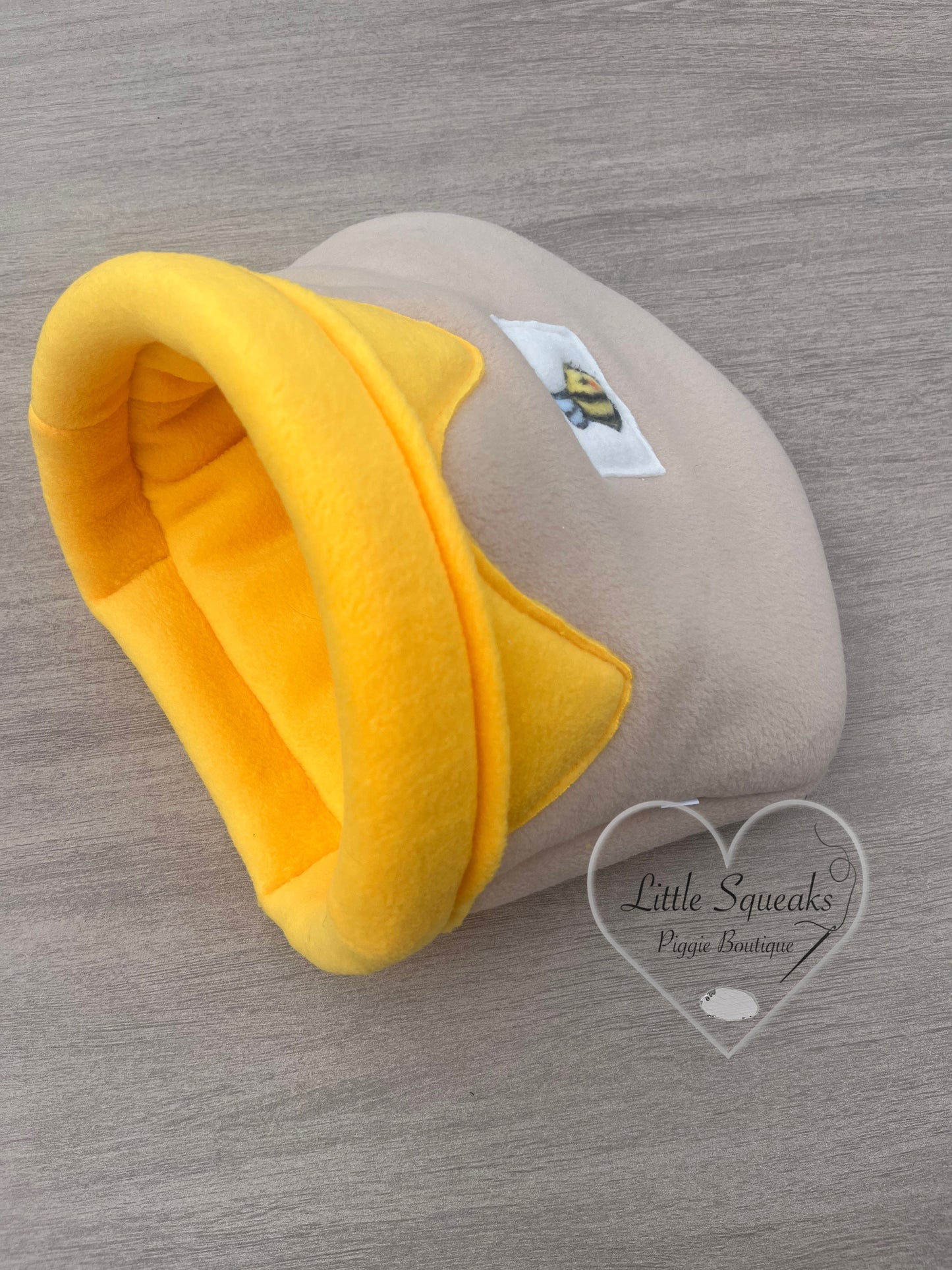 The Honeypot (Stay Open Snuggle Sack, Busy Bumblebee Collection) - Guinea Pig Bed/Hide