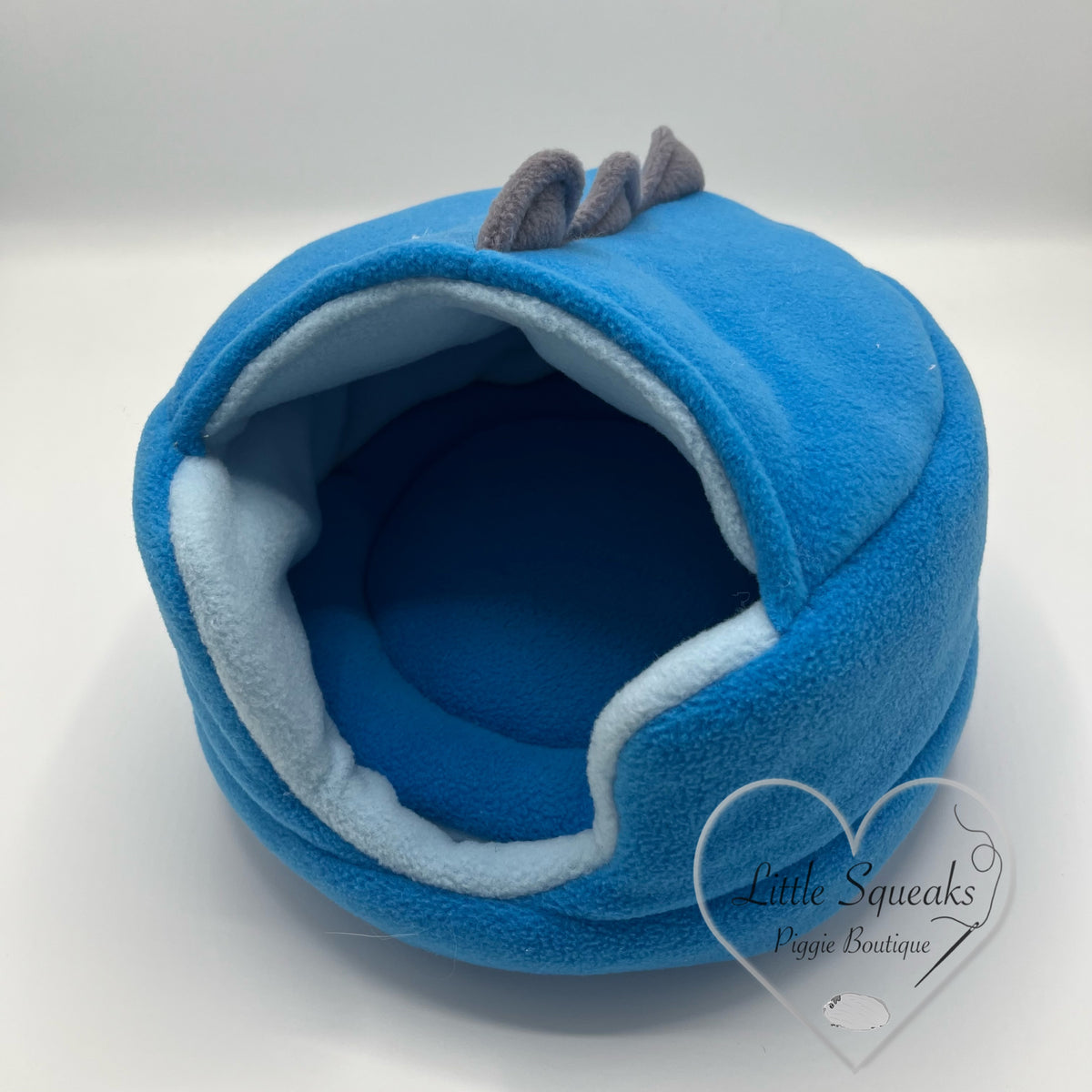 Dino Den - Blue (Covered Cuddle Cup) Guinea Pig Bed/Hide (Dinosaur Collection)