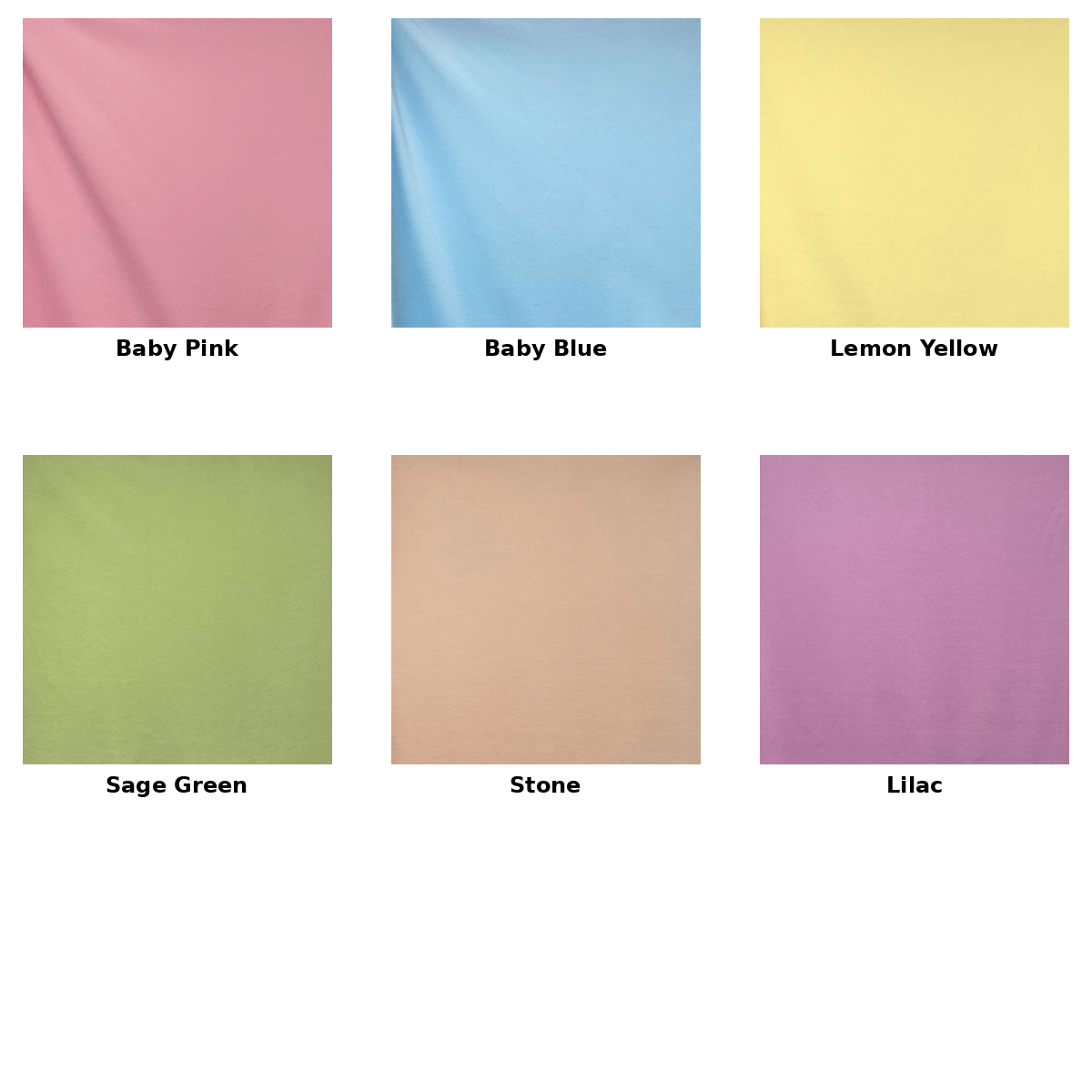 Fleece Cage Liner for Guinea Pigs - Plain Colours (Pastels)