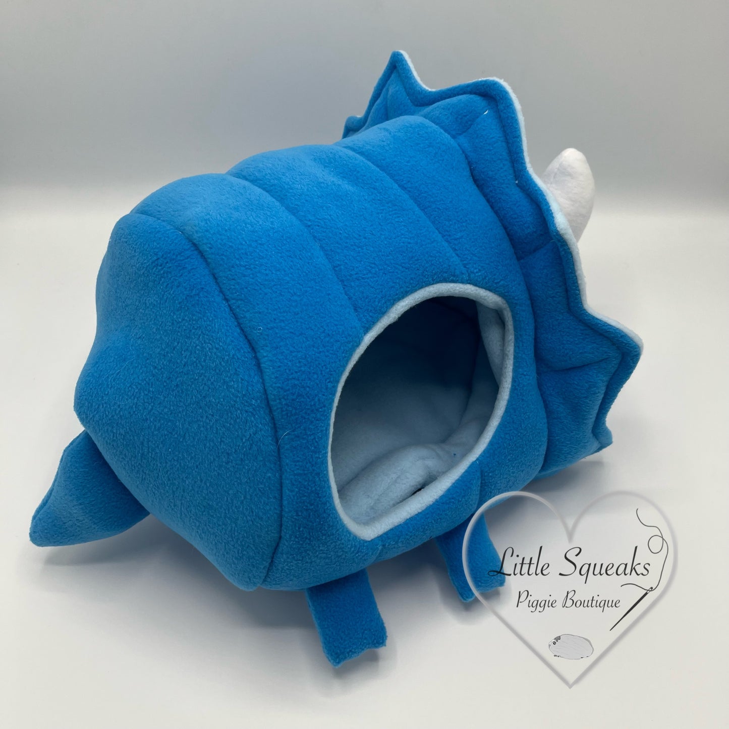 Triceratops -  Blue (Dinosaur Collection) - Guinea Pig Bed/Hide