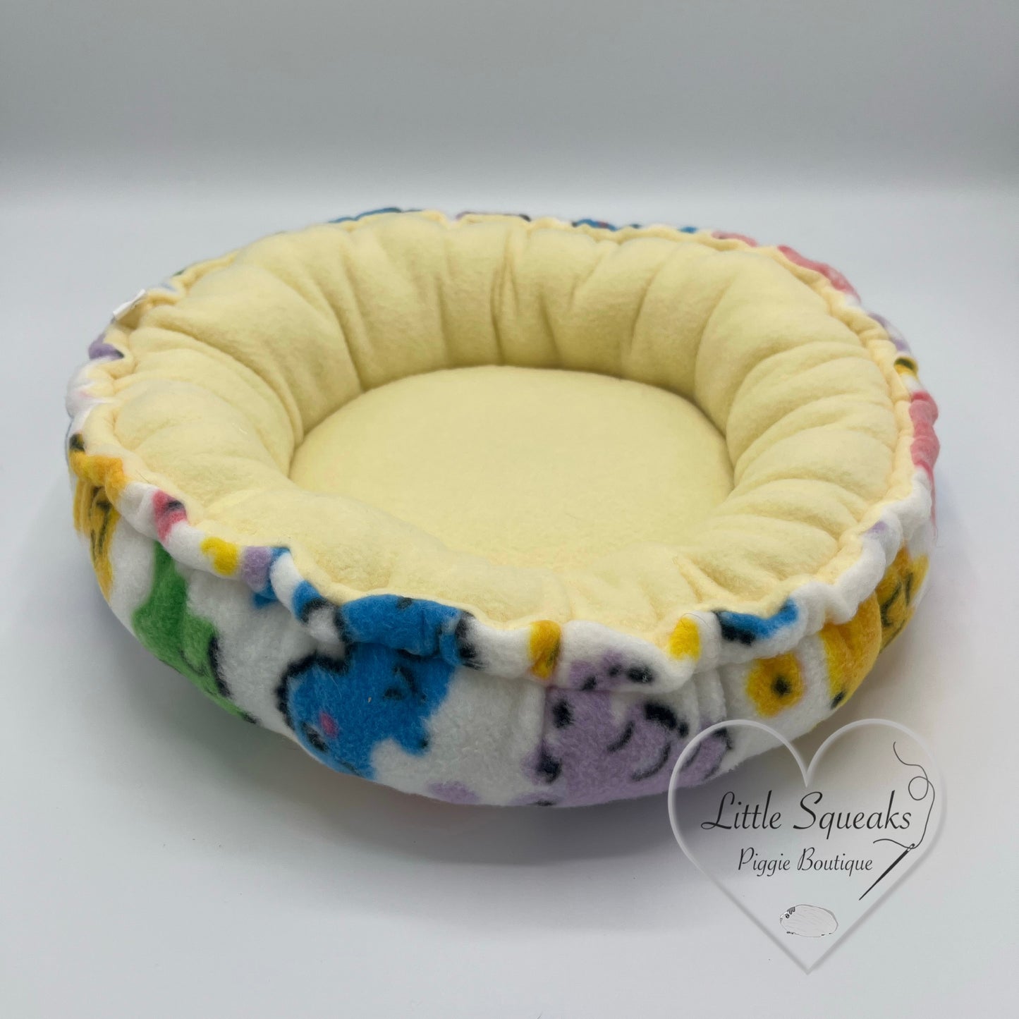 Squishy Donut Bed for Guinea Pigs - Dinosaur Collection