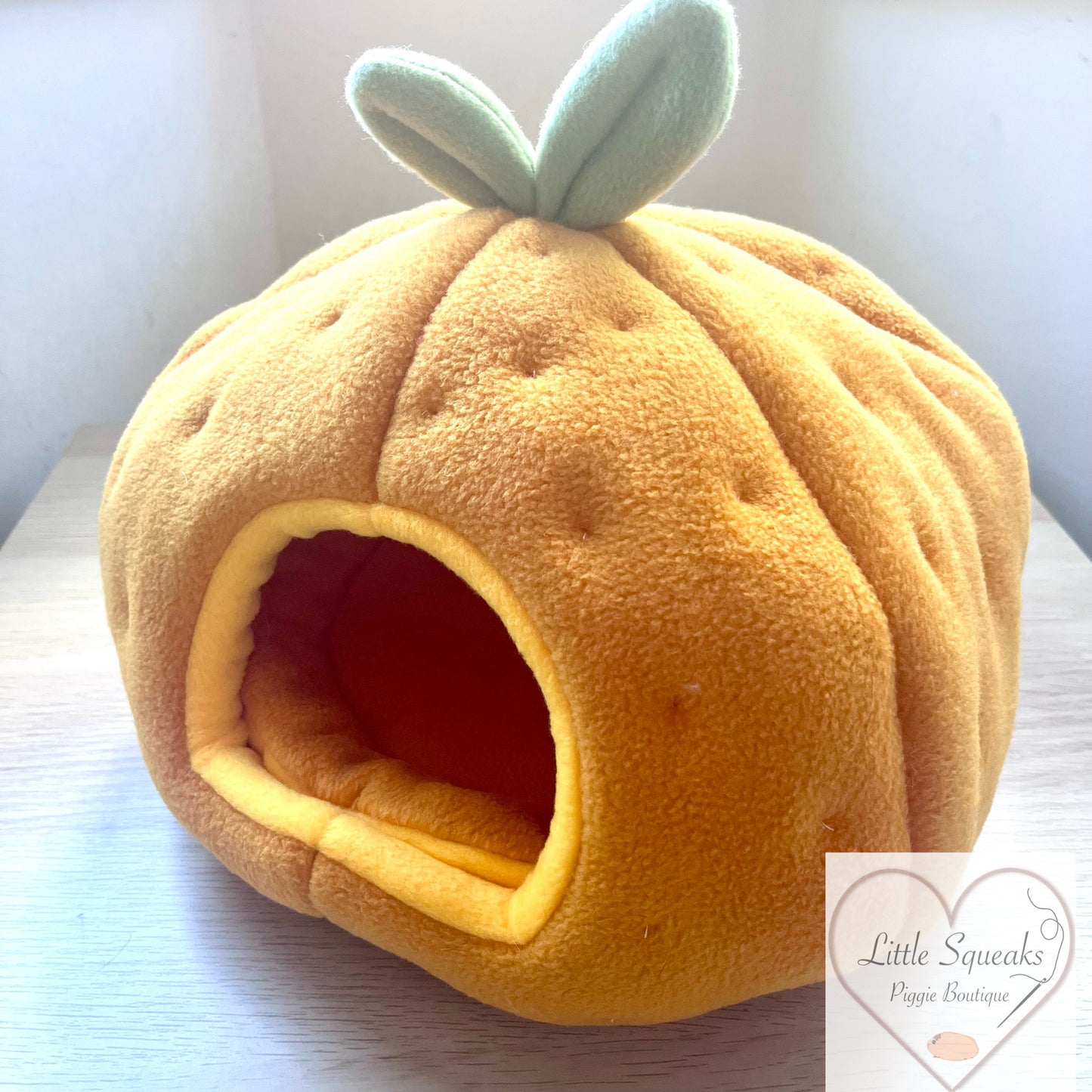 Orange Cosy Pod - Guinea Pig Bed/Hide