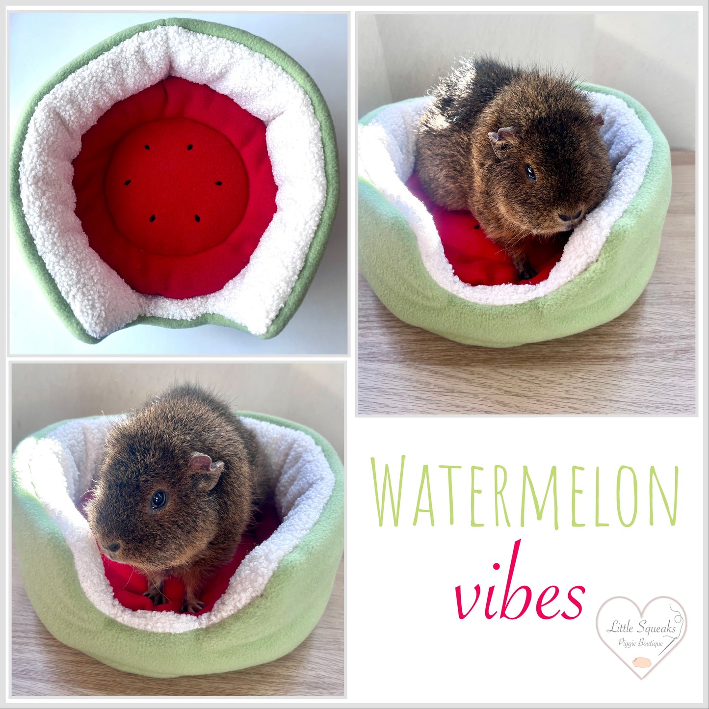 Watermelon Cuddle Cup - Guinea Pig Bed/Hide