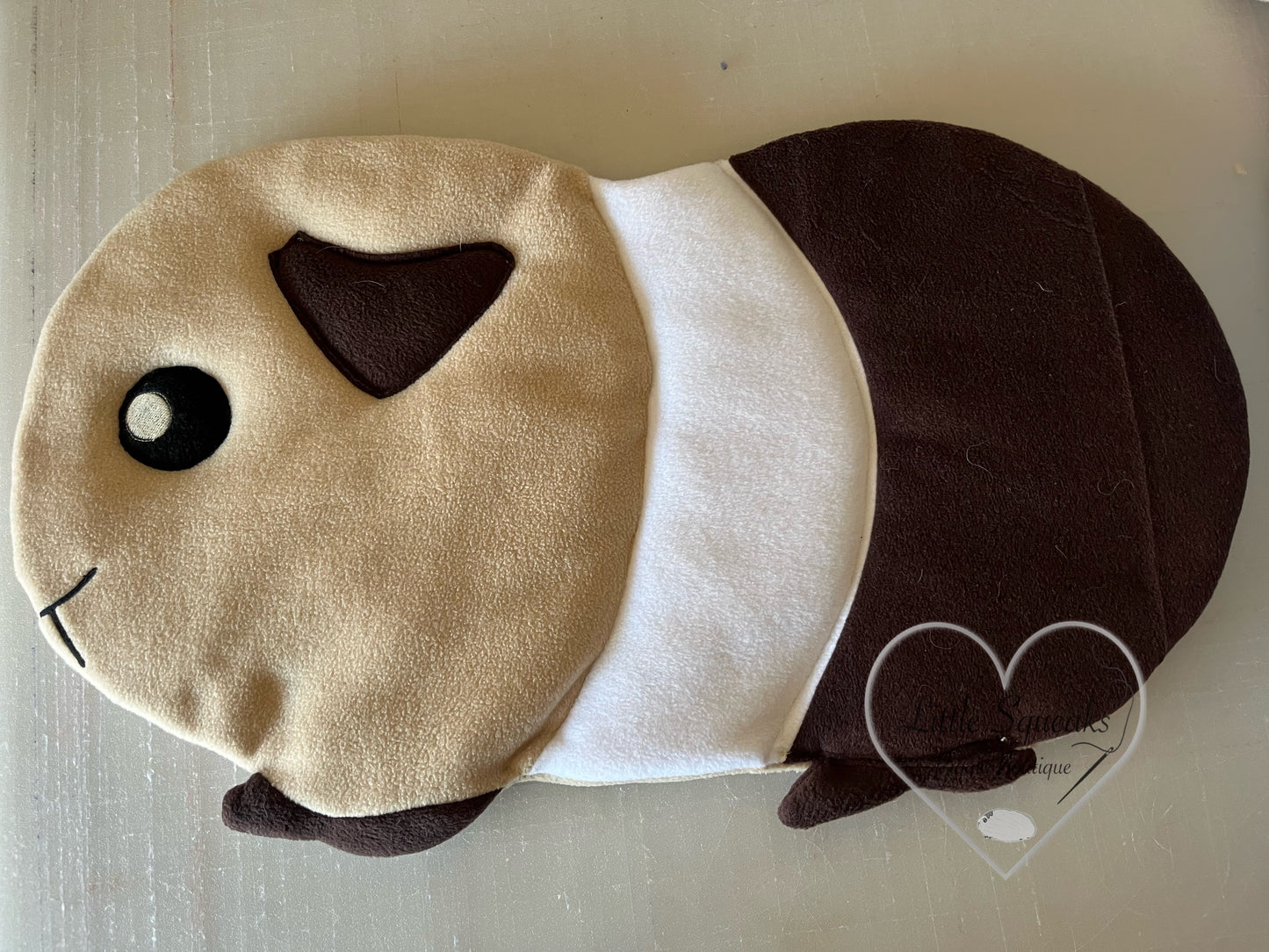 Piggie Pad - waterproof lap pad/ pee pad for guinea pigs (tri-colour) CUSTOMISABLE