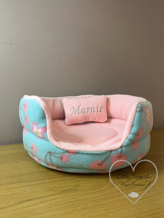 Cherry Blossom Cuddle Cup - Guinea Pig Bed/Hide