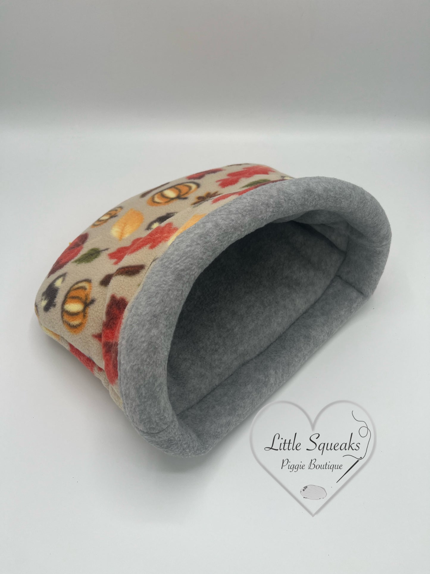 Autumn Spice Stay Open Snuggle Sack - Guinea Pig Bed/Hide
