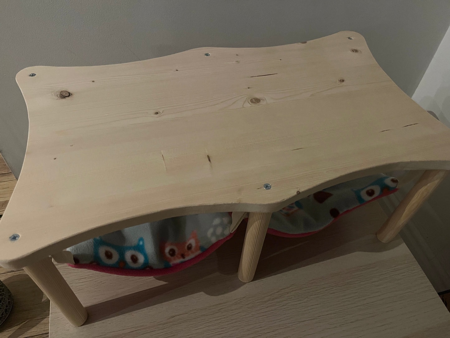 Double Wooden Hammock Stand (includes 2x Hammock Pads)
