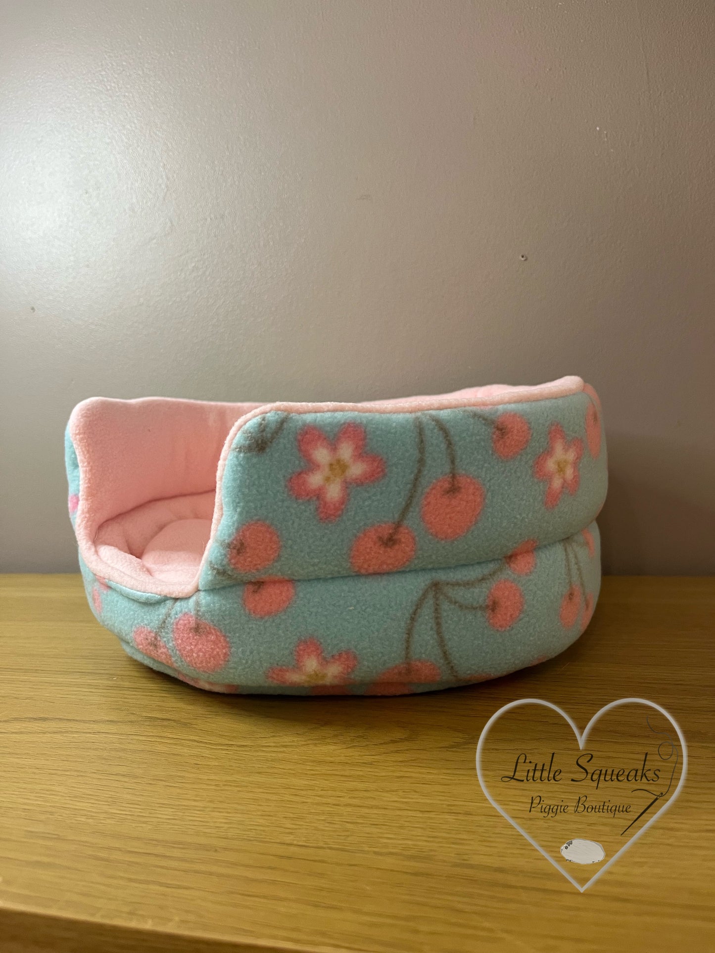 Cherry Blossom Cuddle Cup - Guinea Pig Bed/Hide