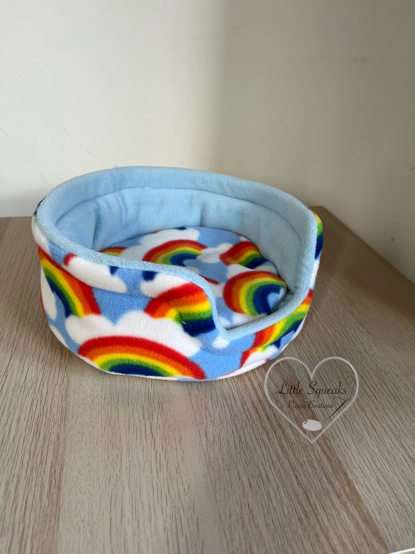 Rainbow Cuddle Cup - Guinea Pig Bed/Hide