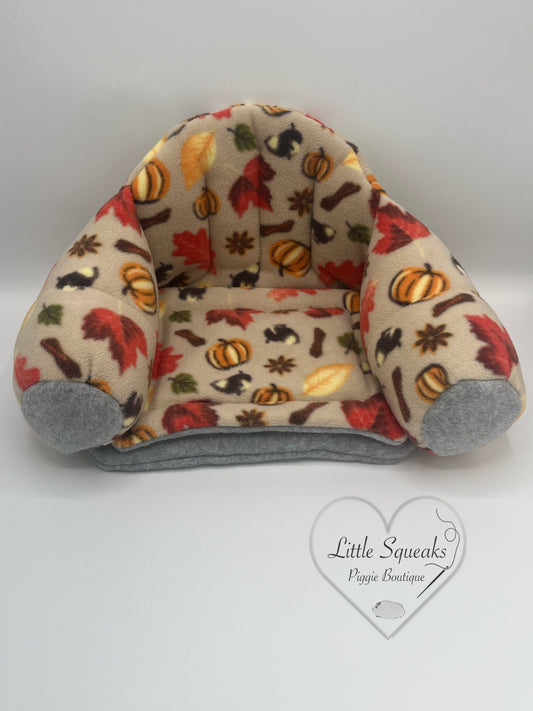 Autumn Spice Squishy Sofa for Guinea Pigs