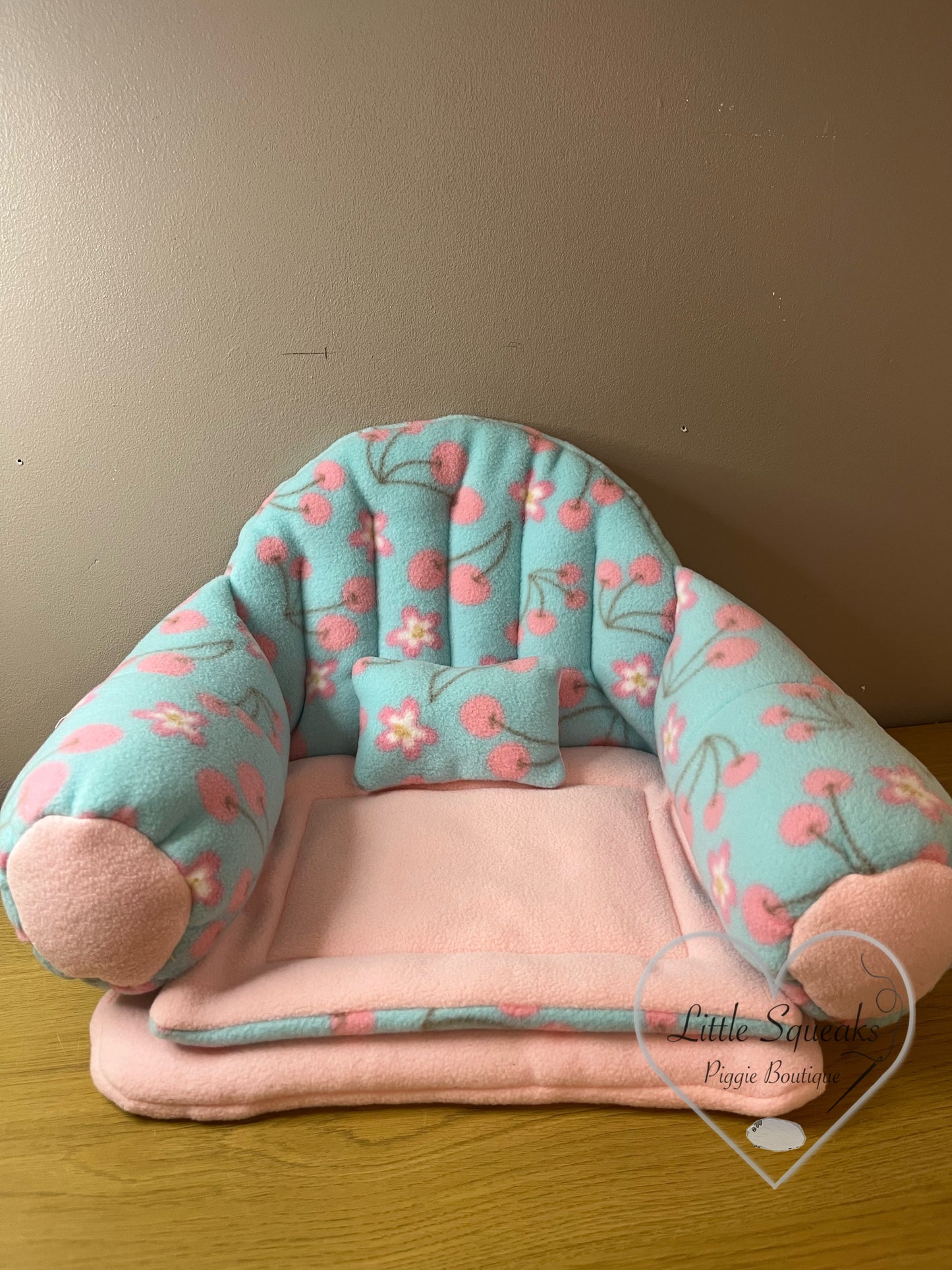 Cherry Blossom Squishy Sofa for Guinea Pigs