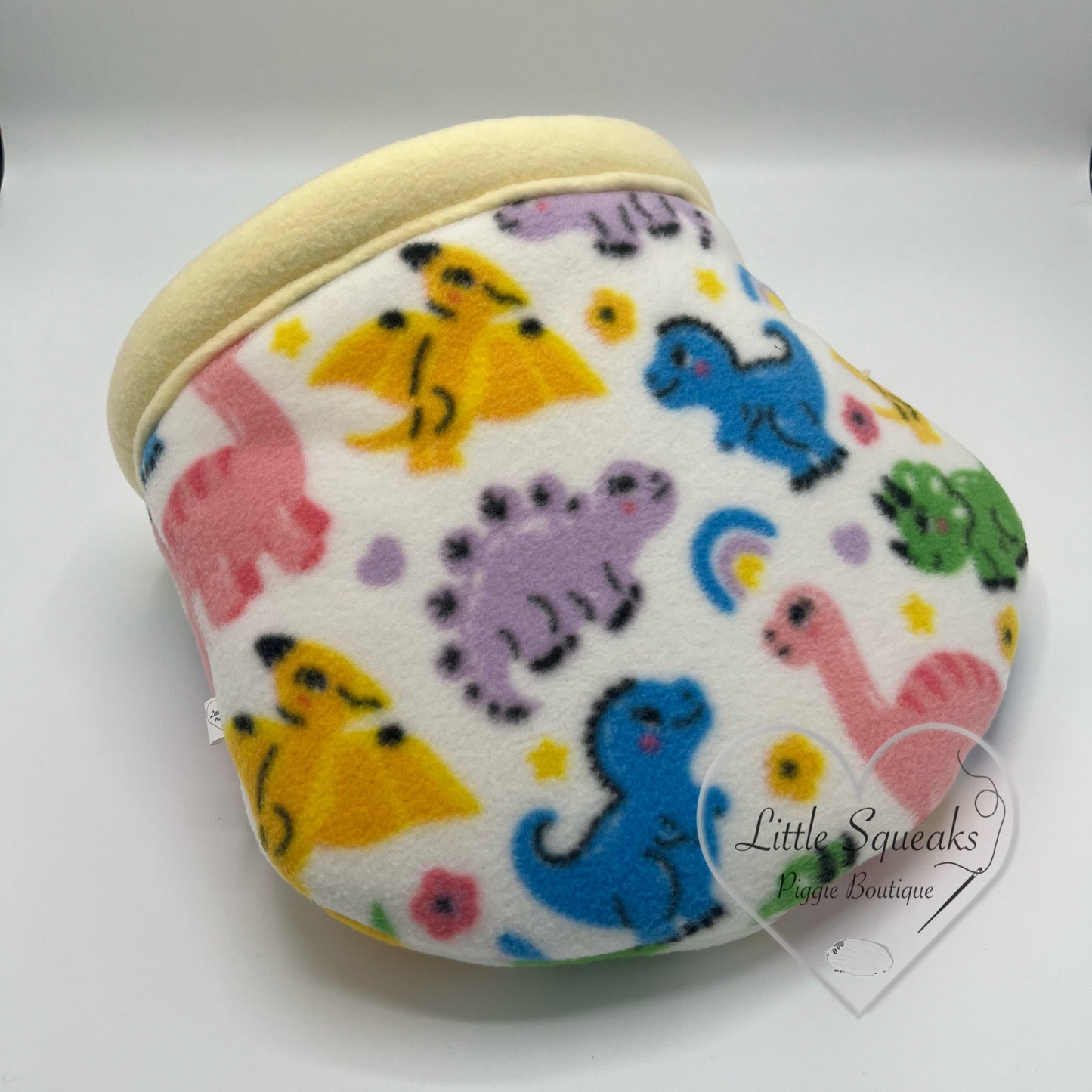 Dinosaur Stay Open Snuggle Sack - Guinea Pig Bed/Hide (Dinosaur Collection)