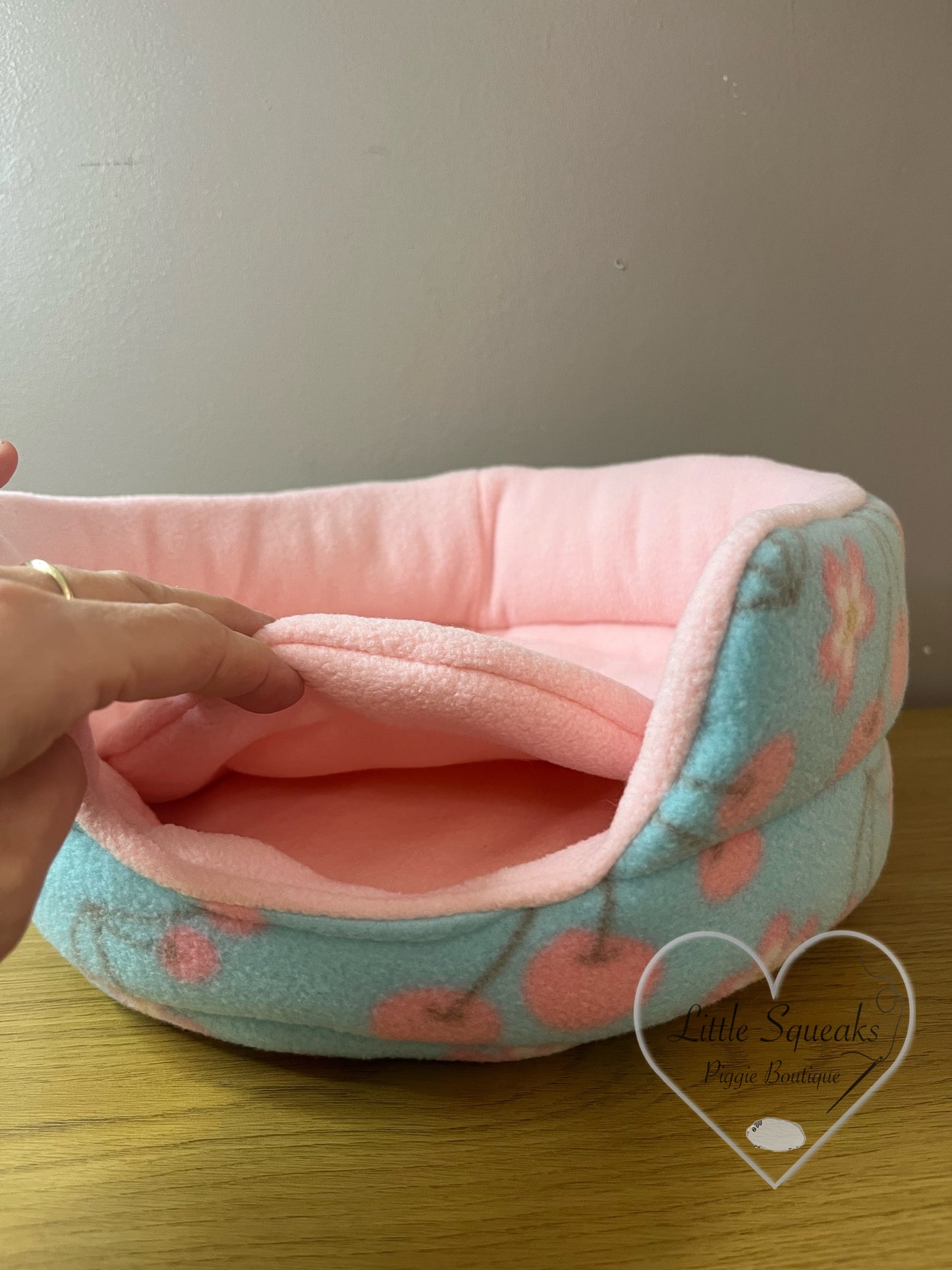 Cherry Blossom Cuddle Cup - Guinea Pig Bed/Hide