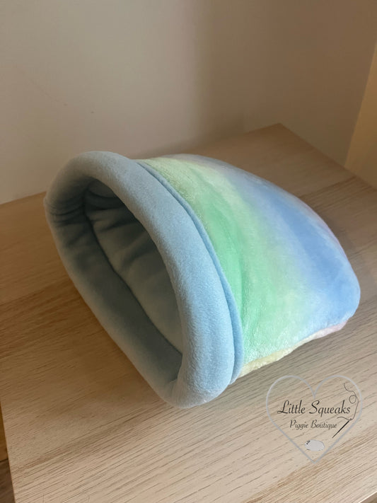 Stay Open Snuggle Sack for Guinea Pigs - Unicorn Dreams
