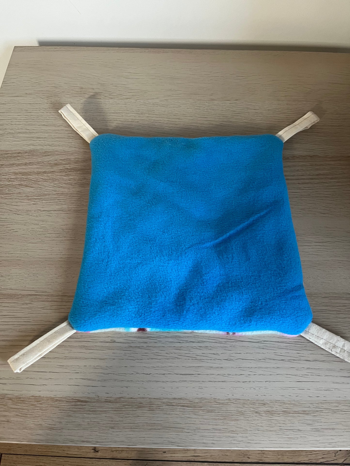 Hammock Stand Pads for Guinea Pigs (Woodland/Blue)