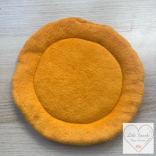 Orange Circle Pee Pad - for Guinea Pig Bed