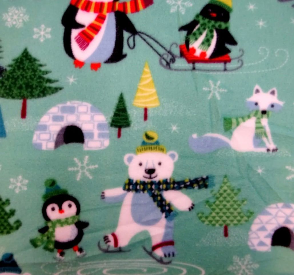 Fleece Cage Liner for Guinea Pigs - Penguin Pals