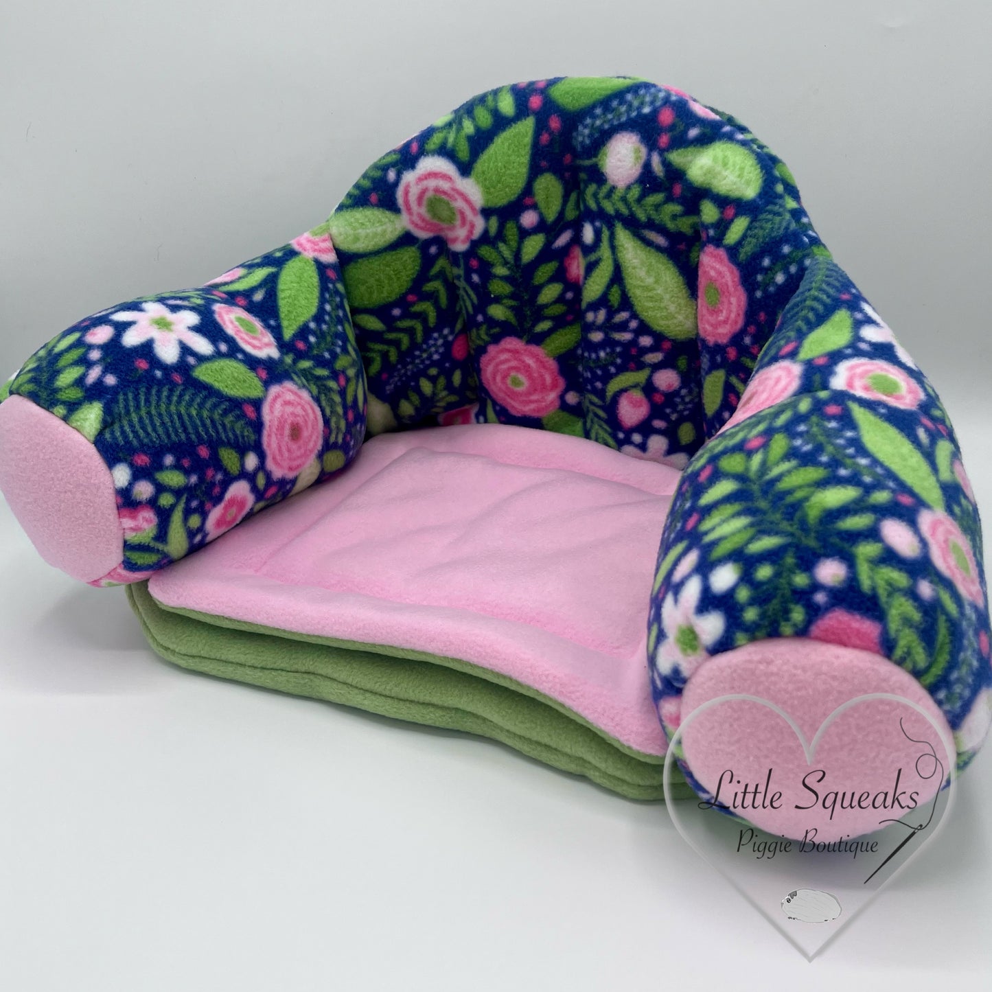 Flower Garden Squishy Sofa for Guinea Pigs