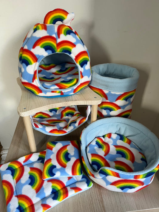 Rainbow bundle offer set - guinea pig bed