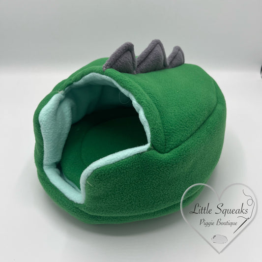 Dino Den -Green (Covered Cuddle Cup) Guinea Pig Bed/Hide (Dinosaur Collection)