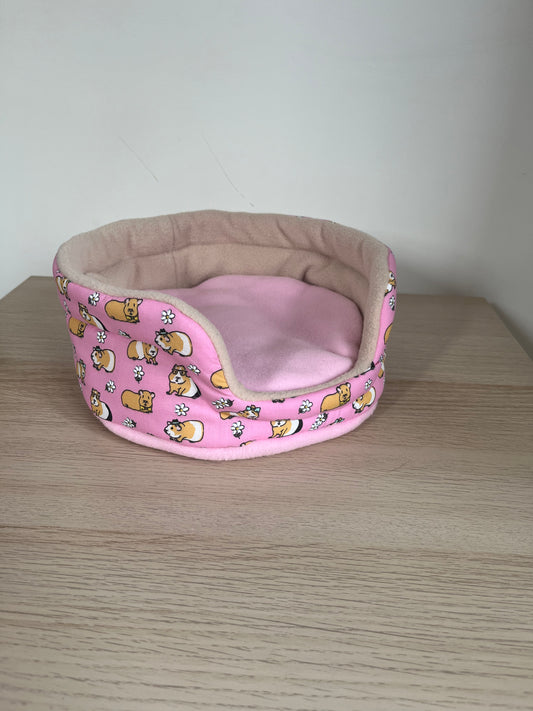 Pink Guinea Pig Cuddle Cup - Guinea Pig Bed/Hide