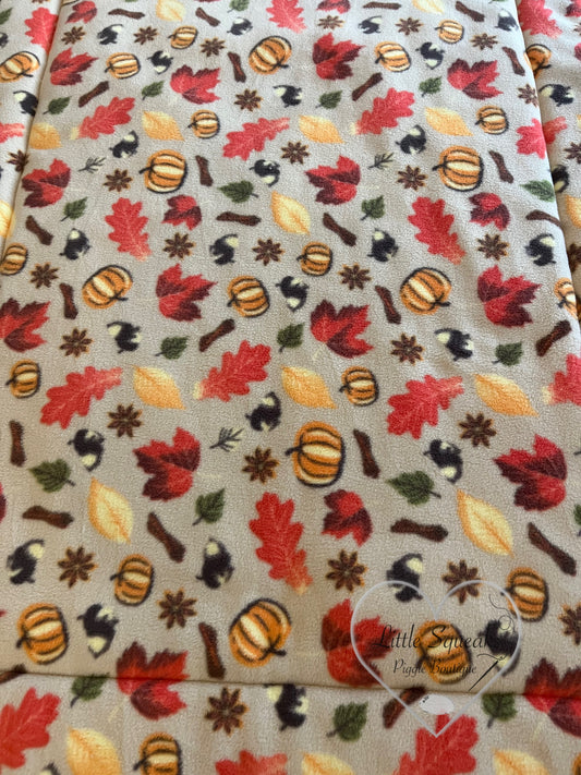 Fleece Cage Liner for Guinea Pigs - Autumn Spice