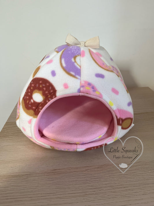Donuts & Sprinkles Cosy Pod - Guinea Pig Bed/Hide