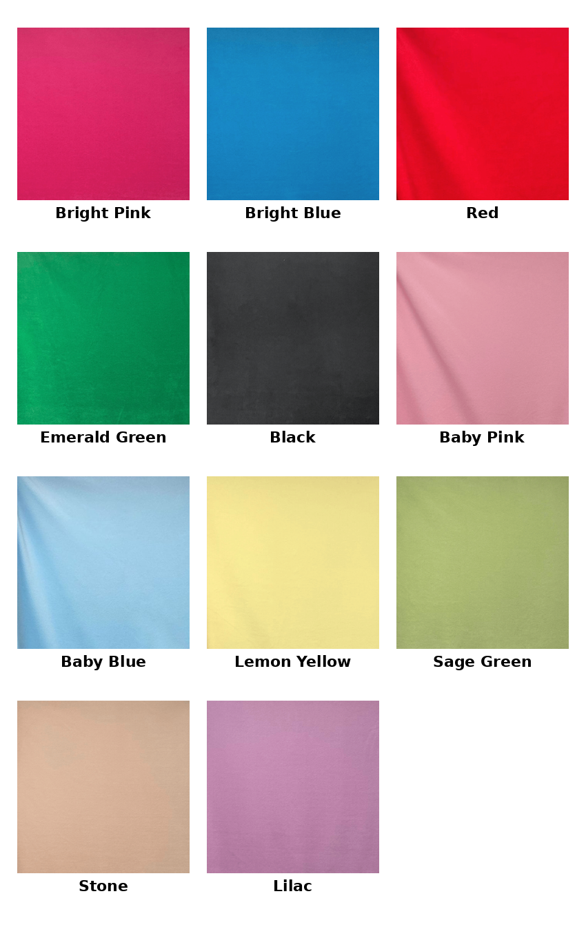 Fleece Cage Liner for Guinea Pigs - Plain Colours (Pastels & Brights)